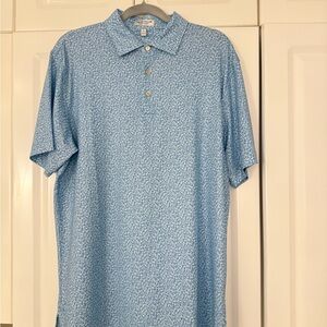 Peter Millar Crown Sport Gecko Lizard Polo
